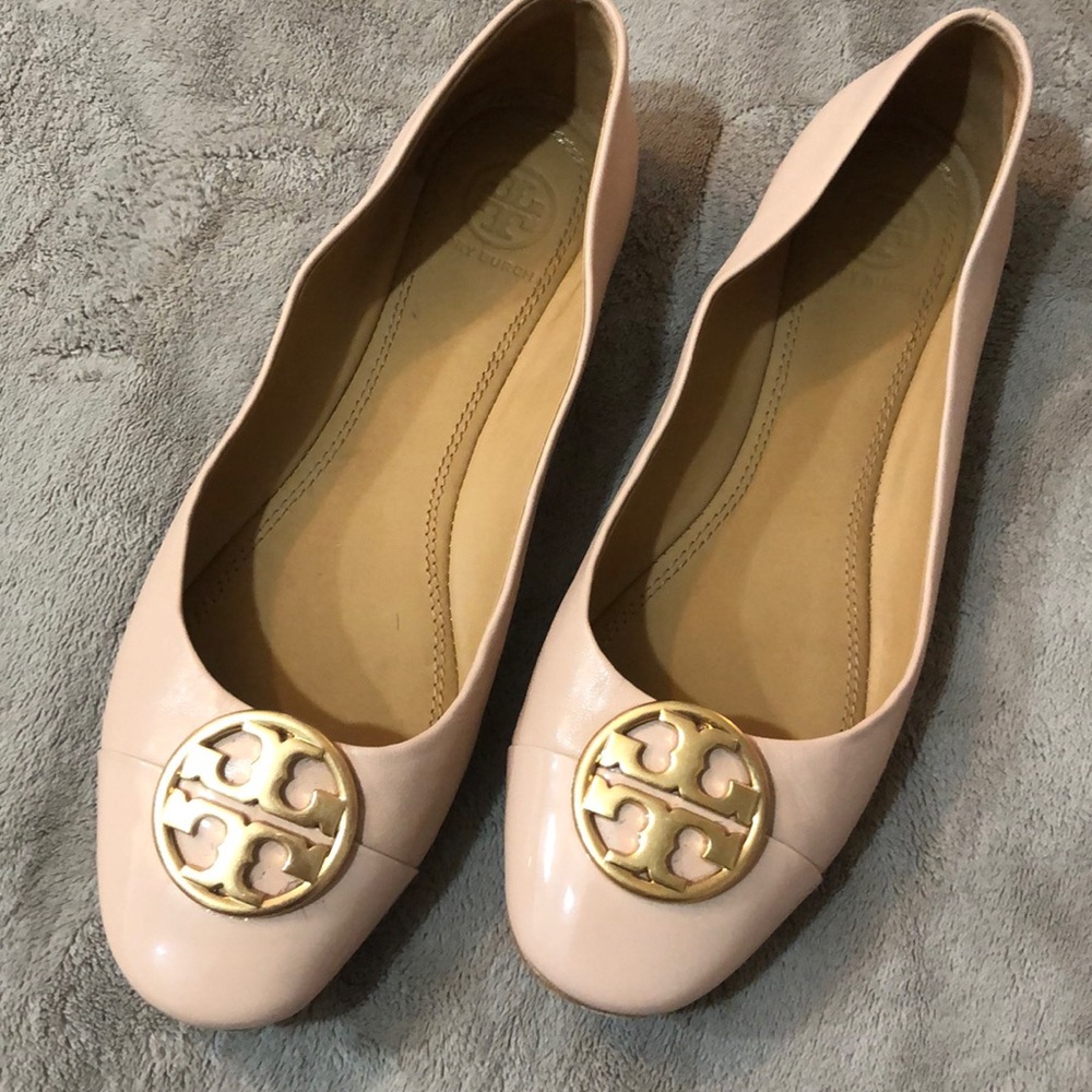 Tory Burch Chelsea cap toe ballet flat